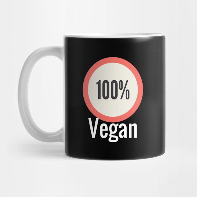 100% Vegan Gift Idea Vegan Plant Based by giftideas